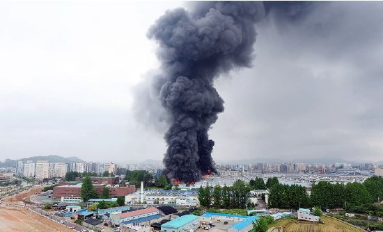 配资选股 韩国锦湖轮胎光州工厂发生大火被迫停产，当局发布全国消防动员令